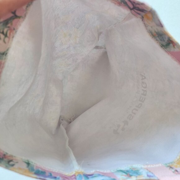 Superga X LoveShackFancy Floral Canvas Tote Bag Pink Tropical Feminine Cute - Picture 6 of 9